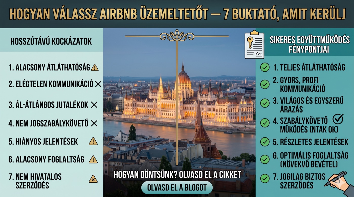 Hogyan válassz Airbnb üzemeltetőt, 7 buktató